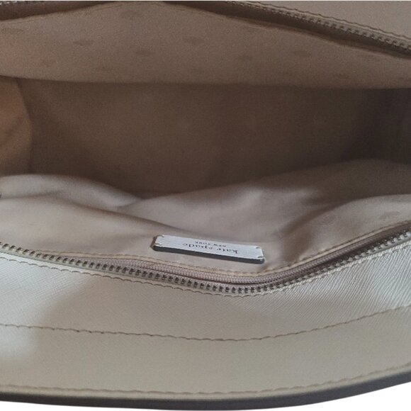 Kate Spade Cameron Medium Satchel White Crossbody Shoulder Bag - Picture 4 of 10